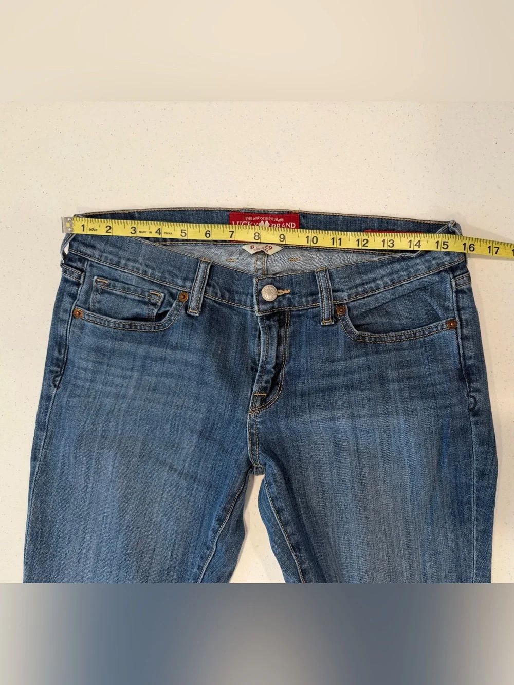 Lucky Brand Sweet Boot Jeans 8/29 Medium Wash